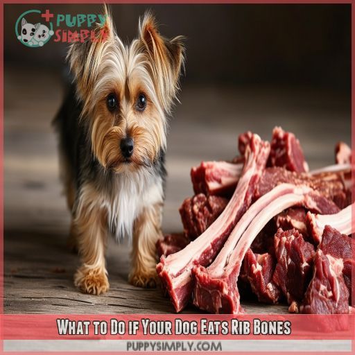 What to Do if Your Dog Eats Rib Bones