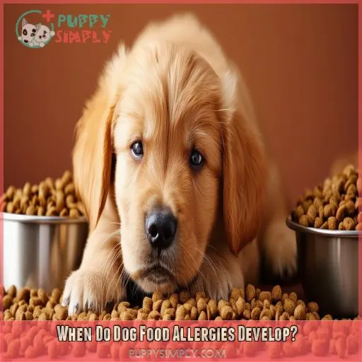 When Do Dog Food Allergies Develop