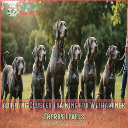 Adapting Cluster Training for Weimaraner Energy Levels