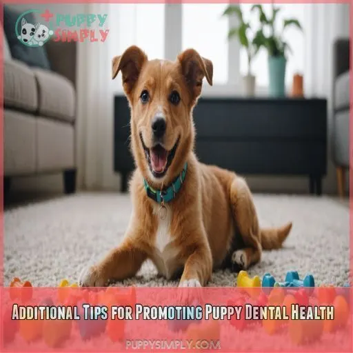 Additional Tips for Promoting Puppy Dental Health