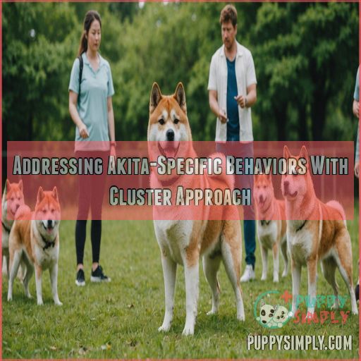 Addressing Akita-Specific Behaviors With Cluster Approach