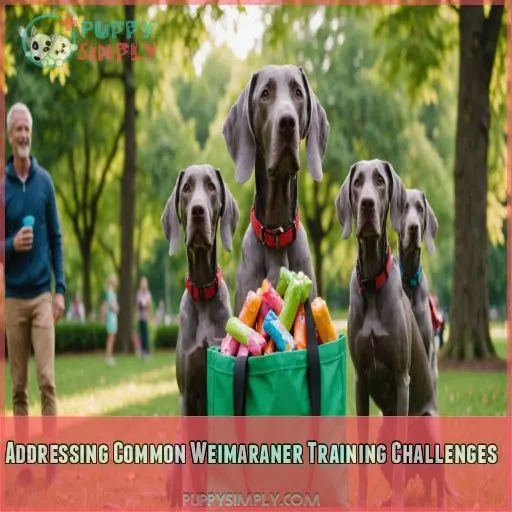 Addressing Common Weimaraner Training Challenges