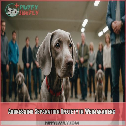 Addressing Separation Anxiety in Weimaraners