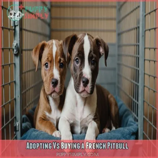 Adopting Vs Buying a French Pitbull