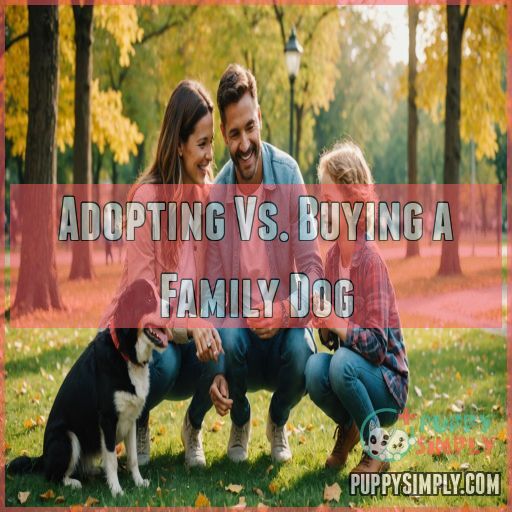 Adopting Vs. Buying a Family Dog