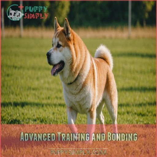 Advanced Training and Bonding Advanced Training and Bonding