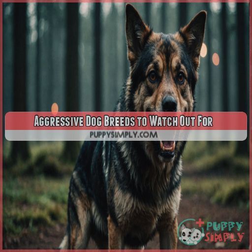 Aggressive Dog Breeds to Watch Out For