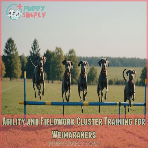 Agility and Fieldwork Cluster Training for Weimaraners