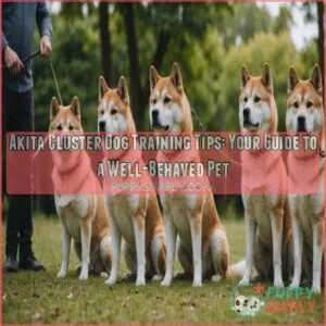 Akita cluster dog training tips