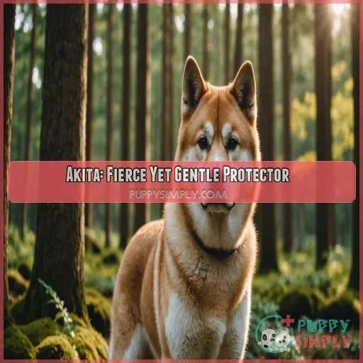 Akita: Fierce Yet Gentle Protector