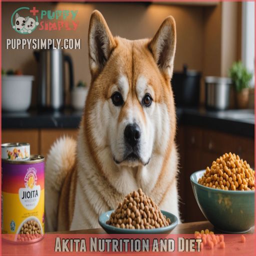 Akita Nutrition and Diet