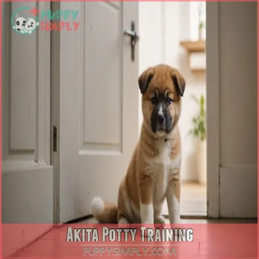 Akita Potty Training