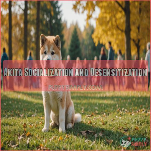 Akita Socialization and Desensitization