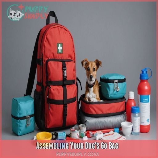 Assembling Your Dog's Go Bag Assembling Your Dog's Go Bag