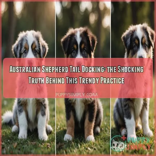 Australian Shepherd tail docking for cosmetic reasons