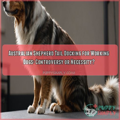 Australian Shepherd tail docking for working dogs Australian Shepherd tail docking for working dogs