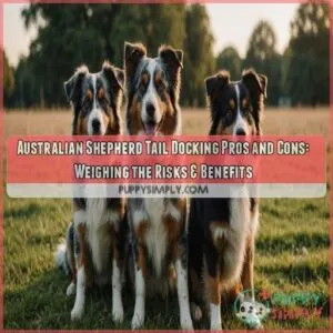 Australian Shepherd tail docking pros and cons