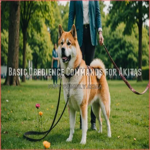 Basic Obedience Commands for Akitas