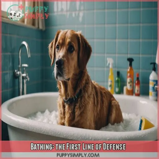 Bathing: the First Line of Defense