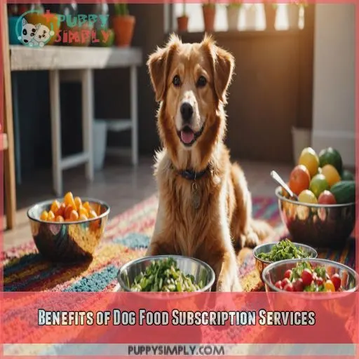 Benefits of Dog Food Subscription Services