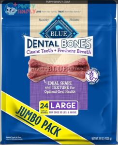 Blue Buffalo Dental Bones Large B018LH5CJW