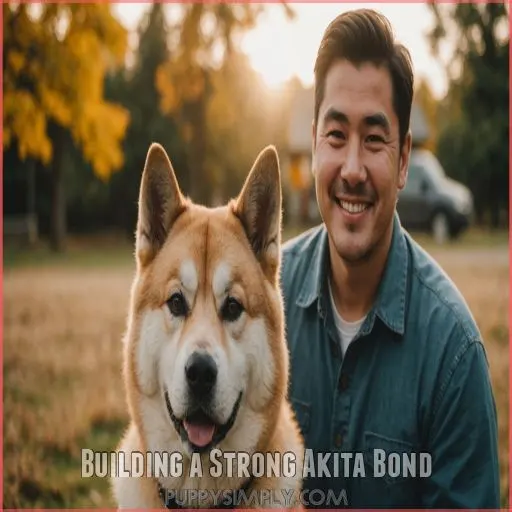 Building a Strong Akita Bond