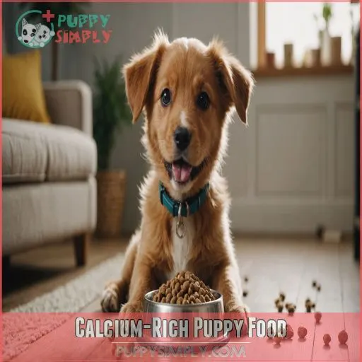 Calcium-Rich Puppy Food