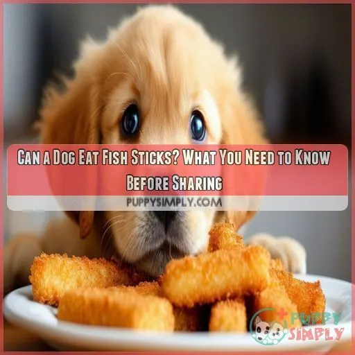 can a dog eat fish sticks