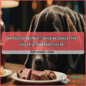 can dogs eat bad meat