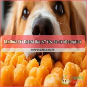 Can Dogs Eat Cheese Balls