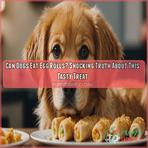 can dogs eat egg rolls