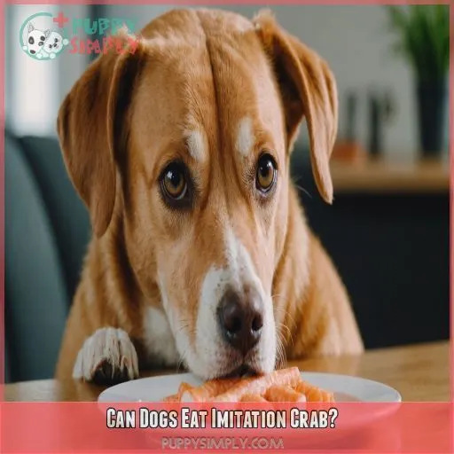 Can Dogs Eat Imitation Crab