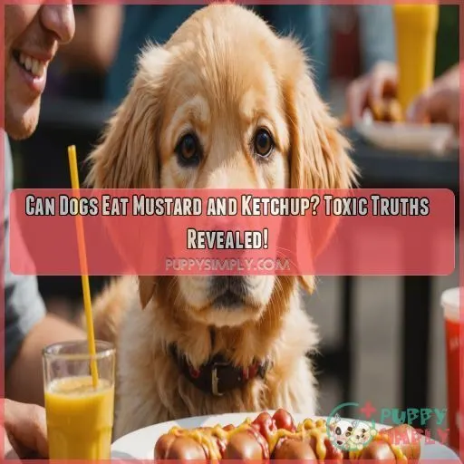 can dogs eat mustard and ketchup