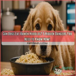 can dogs eat ramen noodles