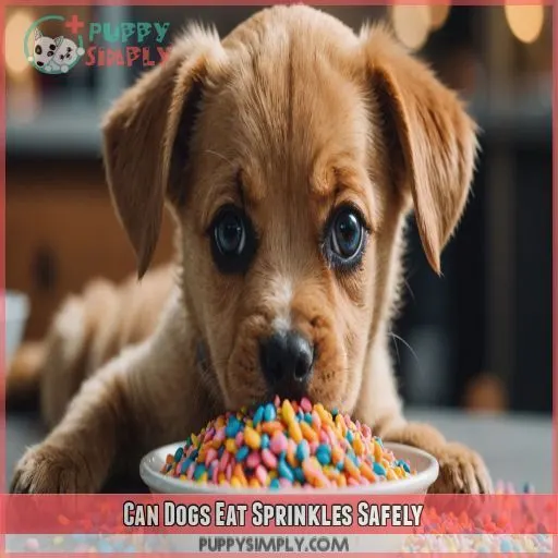 Can Dogs Eat Sprinkles Safely