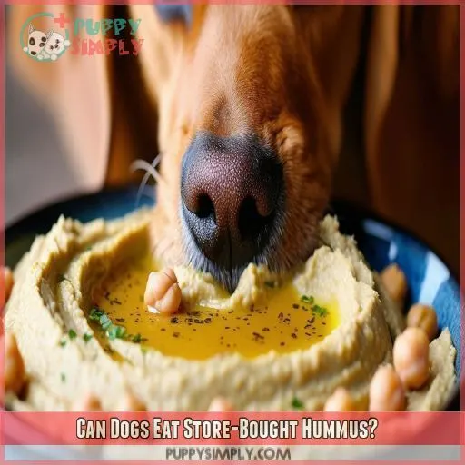 Can Dogs Eat Store-Bought Hummus