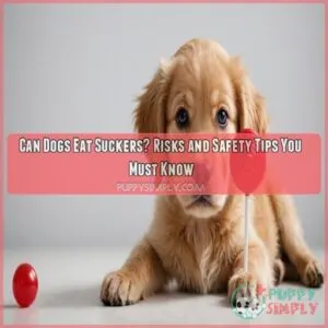 can dogs eat suckers