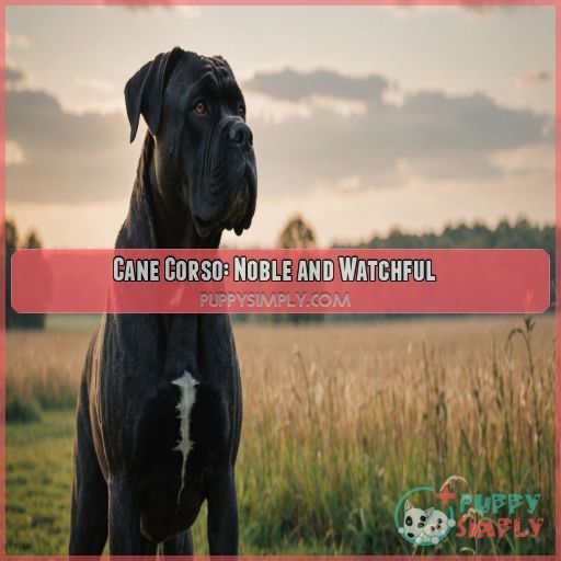 Cane Corso: Noble and Watchful