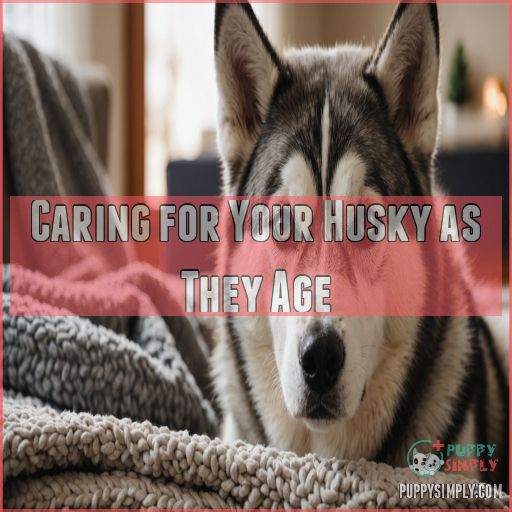 Caring for Your Husky as They Age