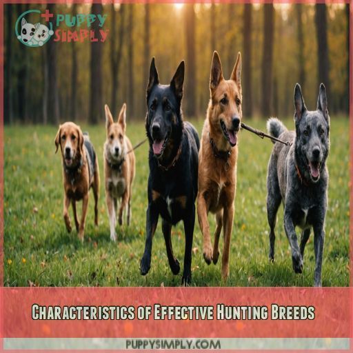 Characteristics of Effective Hunting Breeds