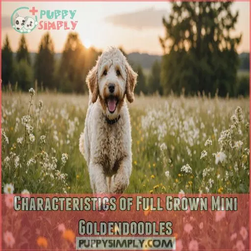 Characteristics of Full Grown Mini Goldendoodles