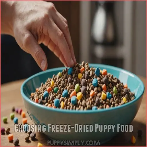 Choosing Freeze-Dried Puppy Food