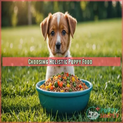 Choosing Holistic Puppy Food