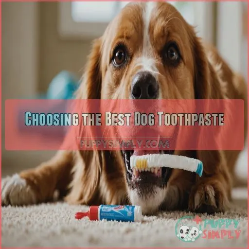 Choosing the Best Dog Toothpaste