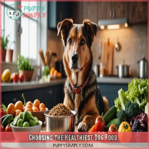 Choosing the Healthiest Dog Food