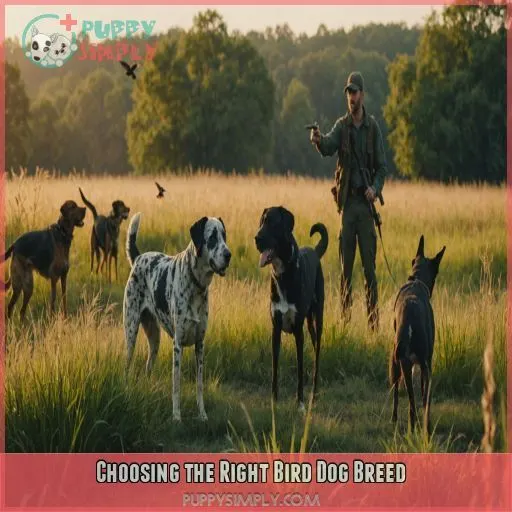 Choosing the Right Bird Dog Breed