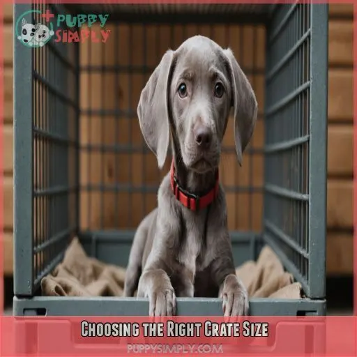 Choosing the Right Crate Size