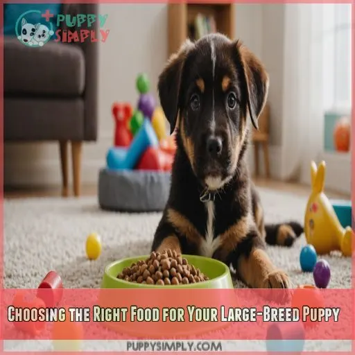 Choosing the Right Food for Your Large-Breed Puppy