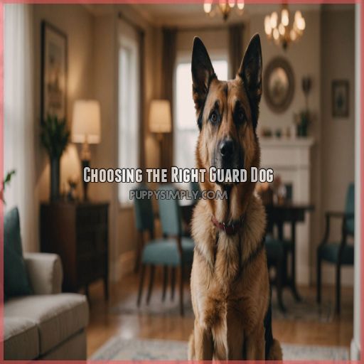 Choosing the Right Guard Dog