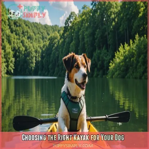 Choosing the Right Kayak for Your Dog